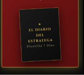 El Diario del Estratega — Plantilla 7 Días